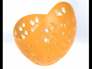 hands tealight holder Modèles 3D en vedette