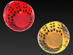hands tealight holder Model do druku 3D