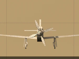 airplane p-51 mustang 3D Model
