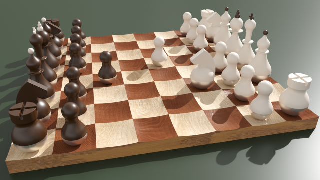 chess vanka-vstanka 3Dモデル .c4d .max .obj .3ds .fbx .stl .blend 