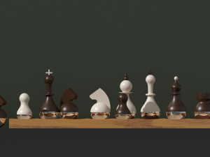 chess vanka-vstanka 3Dモデル