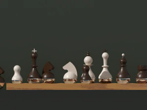 chess vanka-vstanka 3D Model