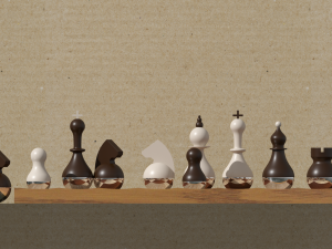 chess vanka-vstanka 3Dモデル
