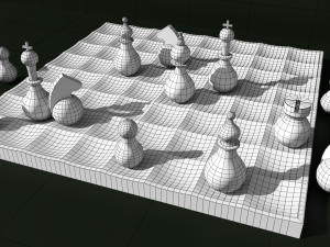 chess vanka-vstanka 3Dモデル