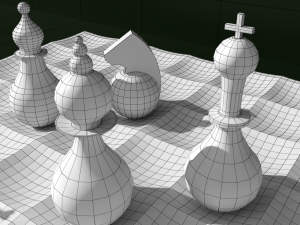 chess vanka-vstanka 3Dモデル