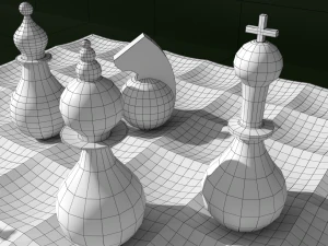 chess vanka-vstanka 3D Model