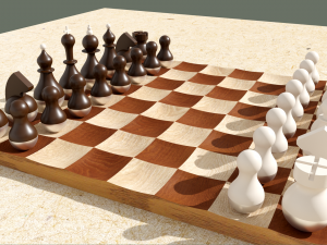 chess vanka-vstanka 3Dモデル