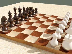 chess vanka-vstanka 3D Model