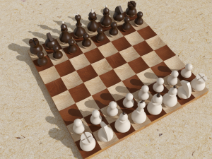 chess vanka-vstanka 3Dモデル