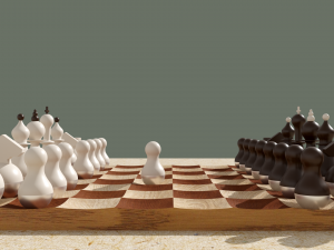 chess vanka-vstanka 3Dモデル