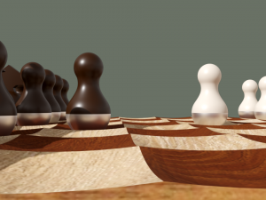 chess vanka-vstanka 3Dモデル