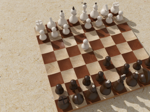 chess vanka-vstanka 3Dモデル