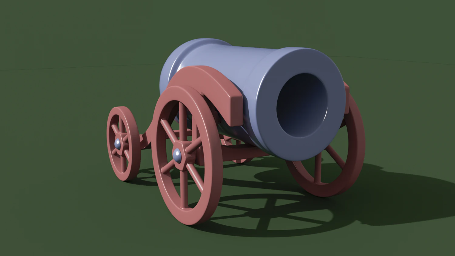 cannon childrens toy fixiki 3D Model .c4d .max .obj .3ds .fbx .stl .blend 