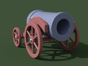 cannon childrens toy fixiki 3D मॉडल