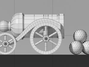 cannon childrens toy fixiki 3D Model