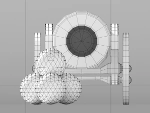 cannon childrens toy fixiki 3D Model
