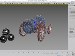 cannon childrens toy fixiki 3D Model
