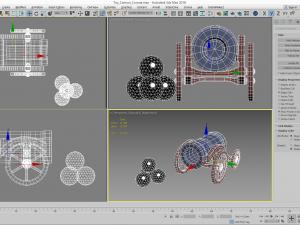 cannon childrens toy fixiki 3D Model