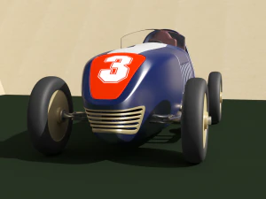 toy racing car fixies 3D Model