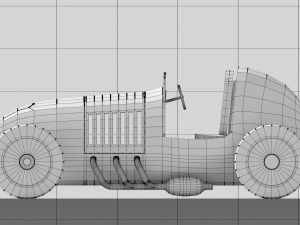 toy racing car fixies 3D Model