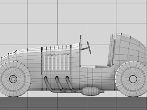 toy racing car fixies 3D Model