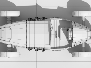 toy racing car fixies 3D Model