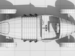 toy racing car fixies 3D Model