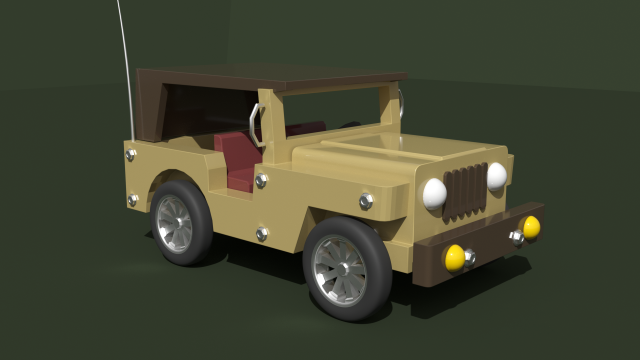 toy model jeep 3D 모델 .c4d .max .obj .3ds .fbx .stl .blend 