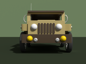 toy model jeep 3D 모델