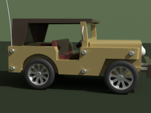 toy model jeep 3D 모델