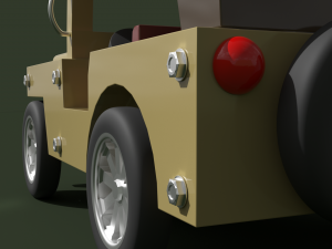 toy model jeep 3D 모델