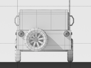 toy model jeep 3D 모델