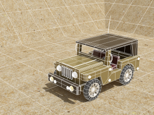 toy model jeep 3D 모델