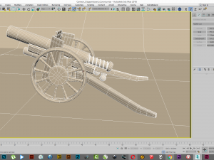 steel ball cannon fixiki 3Dモデル