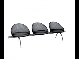chair collection 5 3D Model