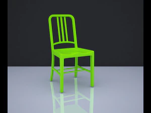 chair collection 3 3D Model