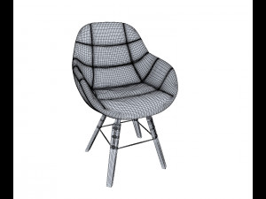 chair collection 4 Model 3D