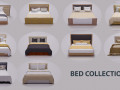 bed collection 3 Modelo 3D