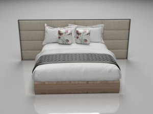 bed collection 3 3D Model