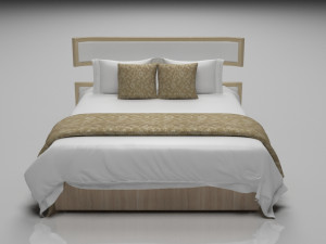 bed collection 3 3D Model
