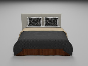 bed collection 3 3D Model