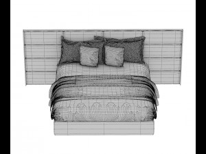 bed collection 3 3D Model