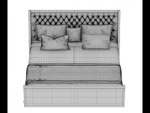 bed collection 3 3D Model