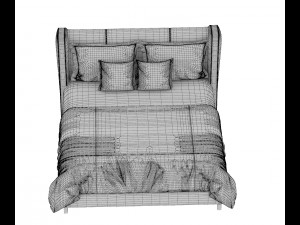 bed collection 3 3D Model
