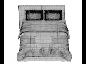 bed collection 3 3D Model