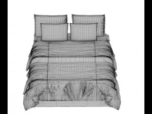 bed collection 3 3D Model