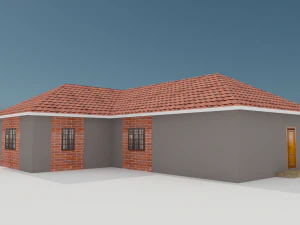 building 1 3D Model