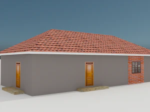 building 1 3D Model