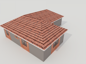 building 1 3Dモデル