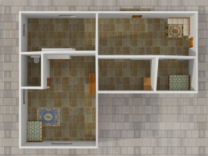 building 1 3Dモデル